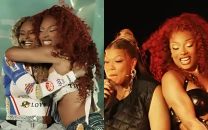 megan thee stallion brings out queen latifah and ciara amid tech issue during coachella headline set megan thee stallion brings out queen latifah and ciara amid tech issue during coachella headline set