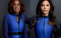 blue origin ns 31 launch gayle king and lauren s nchez respond to criticism following historic all female mission