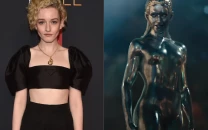 julia garner debuts as first female silver surfer shalla bal in the fantastic four first steps julia garner debuts as first female silver surfer shalla bal in the fantastic four first steps