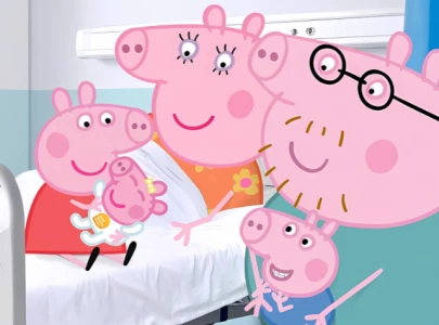 peppa pig welcomes newborn baby sister evie