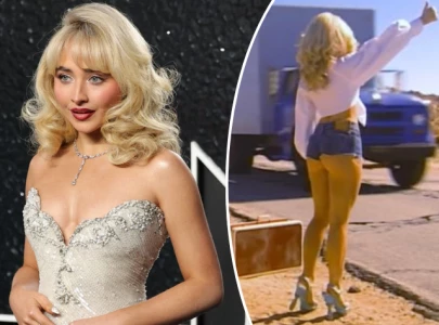 sabrina carpenter unveils mysterious teaser and billboard campaign for rumoured new song manchild sabrina carpenter unveils mysterious teaser and billboard campaign for rumoured new song manchild