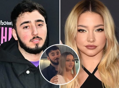 zack bia and madelyn cline spark romance rumours with intimate embrace in london