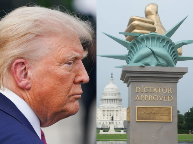 Whitehouse『Dictator』 White House Fumes at 'Ugly' Sculpture Mocking 'Dictator
