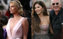charlize theron reportedly banned from bezos events after joking about jeff and lauren sanchez s wedding