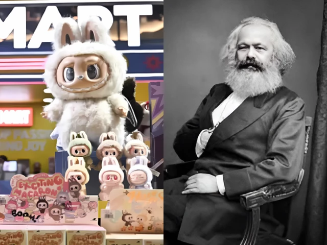 labubu doll left at karl marx s grave in london sparks viral reactions online
