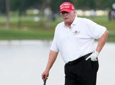 donald trump gets trolled after getting caught allegedly cheating while playing golf in scotland