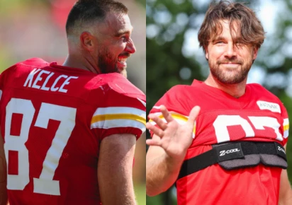 Travis Kelce reveals dramatic offseason hair change at Kansas City Chiefs training camp