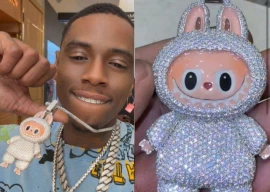 soulja boy unveils labubu chain says he s first rapper to own one