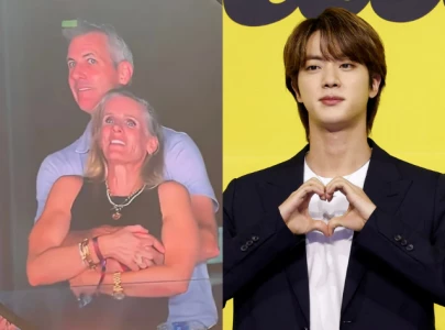bts jin parodies astronomer ceo s coldplay concert scandal during anaheim show segment