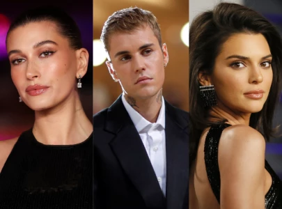 hailey bieber jokes about kendall jenner s photo with justin always telling a story with her hands hailey bieber jokes about kendall jenner s photo with justin always telling a story with her hands