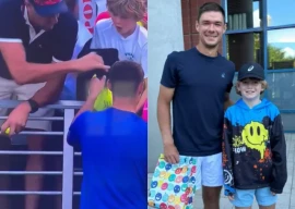 us open drama polish ceo piotr szczerek goes viral for snatching kamil majchrzak s signed hat from kid us open drama polish ceo piotr szczerek goes viral for snatching kamil majchrzak s signed hat from kid