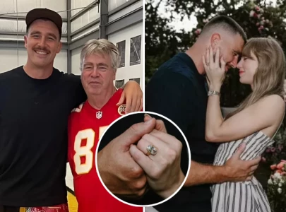 travis kelce s father ed reveals all the details about nfl star s engagement to taylor swift travis kelce s father ed reveals all the details about nfl star s engagement to taylor swift