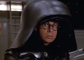 rick moranis ends retirement to reprise dark helmet in spaceballs 2 set for 2027 release