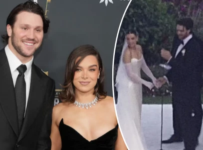 hailee steinfeld marries josh allen in california wedding ceremony hailee steinfeld marries josh allen in california wedding ceremony