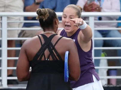 us open drama taylor townsend and jelena ostapenko caught in heated exchange after match us open drama taylor townsend and jelena ostapenko caught in heated exchange after match