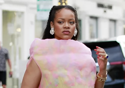 Rihanna turns heads in Puma x Ottolinger sneakers and 'Cotton Candy' dress  in LA