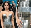jenna ortega stuns with sculptural precision in metal ruler balmain dress at 2025 met gala jenna ortega stuns with sculptural precision in metal ruler balmain dress at 2025 met gala