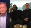 kanye west and sneako walk out halfway amid heated interview with piers morgan kanye west and sneako walk out halfway amid heated interview with piers morgan