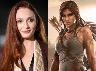 sophie turner to star as lara croft in amazon prime video s new tomb raider tv series