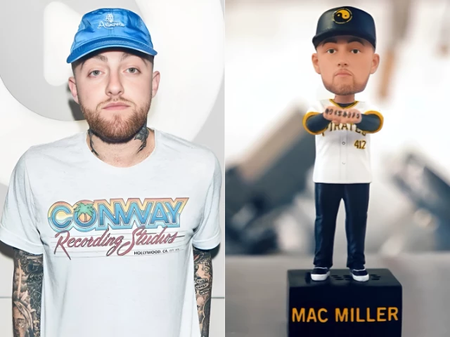 pittsburgh pirates fans flock to stadium for mac miller bobbleheads now reselling online for hundreds