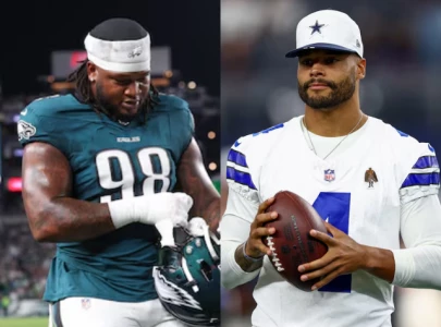eagles jalen carter ejected after spitting on cowboys quarterback dak prescott in nfl season opener eagles jalen carter ejected after spitting on cowboys quarterback dak prescott in nfl season opener