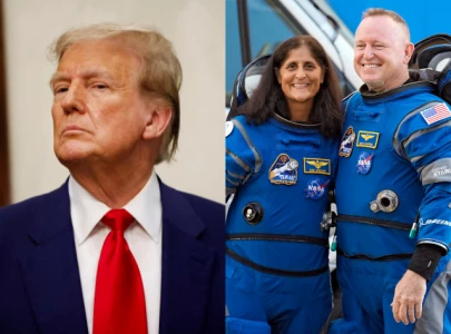 donald trump jokes stranded nasa astronauts might fall in love ahead of their return donald trump jokes stranded nasa astronauts might fall in love ahead of their return