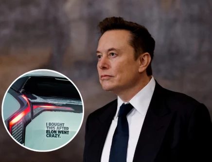 Kia Norway mocks Elon Musk and Tesla with viral bumper sticker trend in new  ad