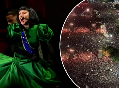 lady gaga pulls record breaking 2 1 million crowd in free concert at copacabana beach lady gaga pulls record breaking 2 1 million crowd in free concert at copacabana beach