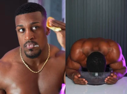 ice dunking becomes new meme after ashton hall s morning routine goes viral ice dunking becomes new meme after ashton hall s morning routine goes viral