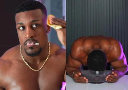 Ice dunking Ashton Hall meme