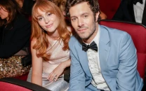 adam brody shares what it s like to work with wife leighton meester for nobody wants this season 2