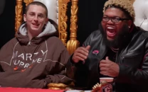 timoth e chalamet and druski sing gospel duet on coulda been records audition show