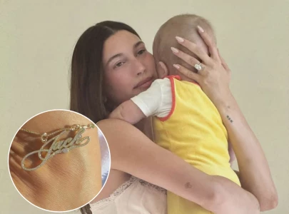 hailey bieber adds personalised anklet to jewellery collection inspired by son jack blues hailey bieber adds personalised anklet to jewellery collection inspired by son jack blues