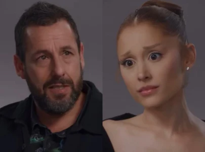 ariana grande addresses reaction to adam sandler s 6 or 7 reference in actors on actors clip ariana grande addresses reaction to adam sandler s 6 or 7 reference in actors on actors clip