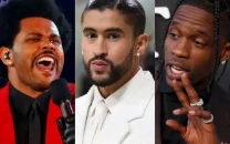 travis scott the weeknd and bad bunny s k pop allegedly sound checked ahead of super bowl lx