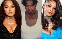 jaidyn alexis and chrisean rock stir drama hours after blueface s prison release