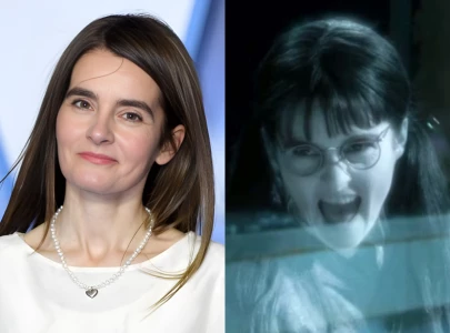 shirley henderson reflects on playing 14 year old moaning myrtle at 37 in harry potter films