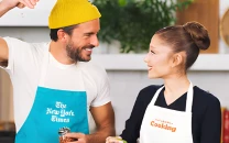 ariana grande and jonathan bailey s chemistry earns praise amid nyt cooking appearance