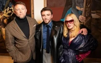 madonna and guy ritchie reunite after 17 years to attend son rocco s london art exhibition madonna and guy ritchie reunite after 17 years to attend son rocco s london art exhibition