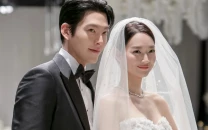kim woo bin and shin min ah share wedding photos following private seoul ceremony
