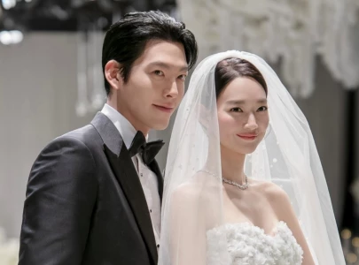 kim woo bin and shin min ah share wedding photos following private seoul ceremony