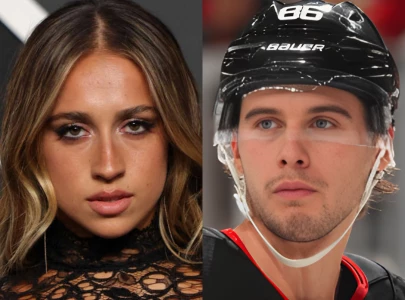 tate mcrae fuels romance rumours with nhl player jack hughes following devils game appearance