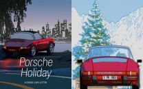 porsche 2025 holiday campaign gains attention by using handcrafted animation over ai tools