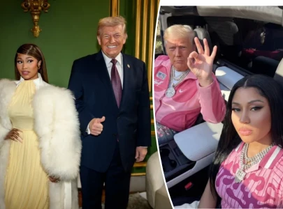 nicki minaj pays ai generated tribute to donald trump on presidents day nicki minaj pays ai generated tribute to donald trump on presidents day