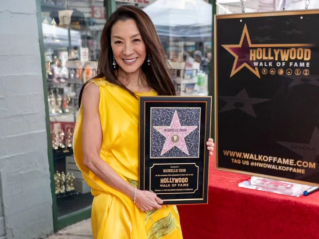 Michelle Yeoh receives Hollywood Walk of Fame star after four-decade career Michelle Yeoh receives Hollywood Walk of Fame star after four-decade career