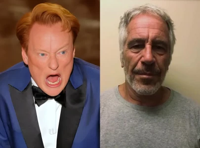 conan o brien s shocks oscars 2026 audience with epstein joke during event