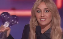 miley cyrus credits hannah montana legacy at iheartradio awards the fake you can reveal the real you
