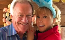 barbara eden shares easter photo with husband as fans note her youthful appearance at 94