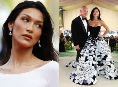 bella hadid joins met gala critics over jeff bezos and lauren s nchez s sponsorship