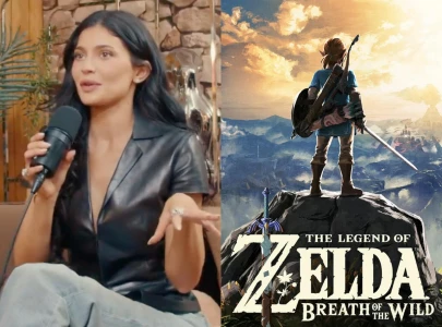kylie jenner becomes latest celebrity gamer to join zelda breath of the wild obsession